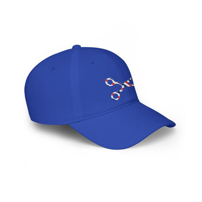 Cap with Fun Scissor Design.