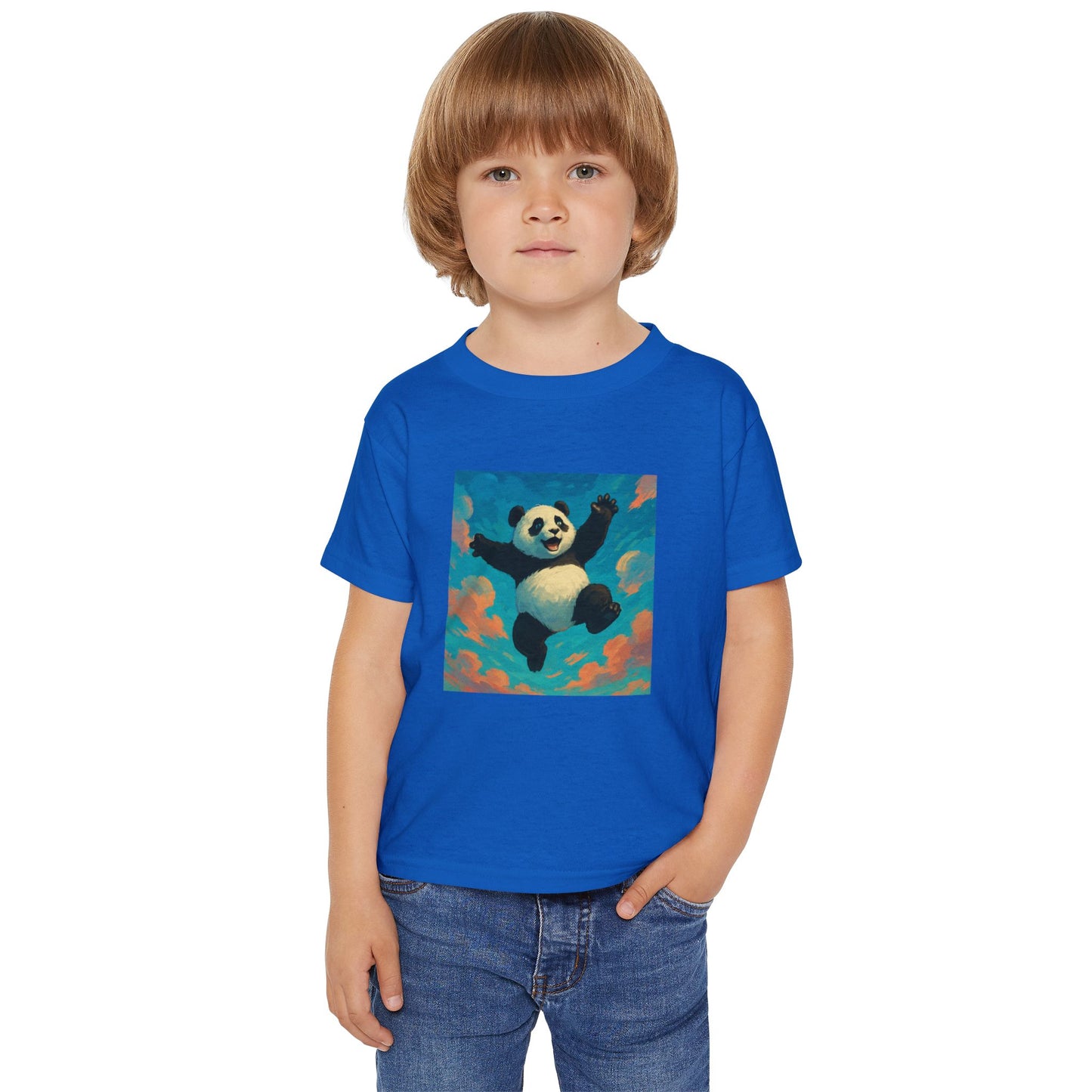 Cute Panda Toddler T-shirt, Adorable Kids Clothing, Gifts for Toddlers, Birthday Party Outfit, Playtime Shirt