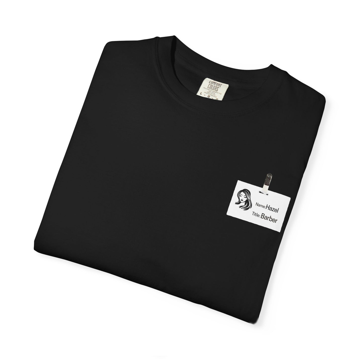 Hazel the Barber-Vintage Barber Graphic Tee, Casual Streetwear, Gift for Barbers