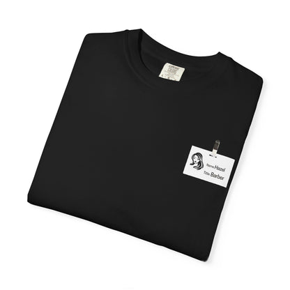 Hazel the Barber-Vintage Barber Graphic Tee, Casual Streetwear, Gift for Barbers