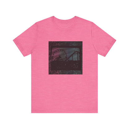 Retro Rollercoaster Tee, Amusement Park T-Shirt, Nostalgic Ride