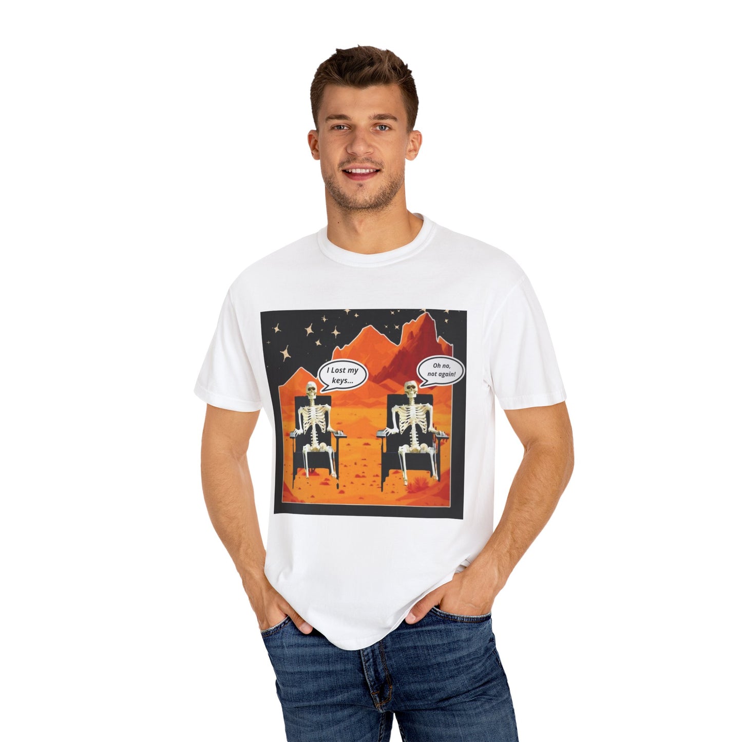 Vintage Skeleton Graphic Tee