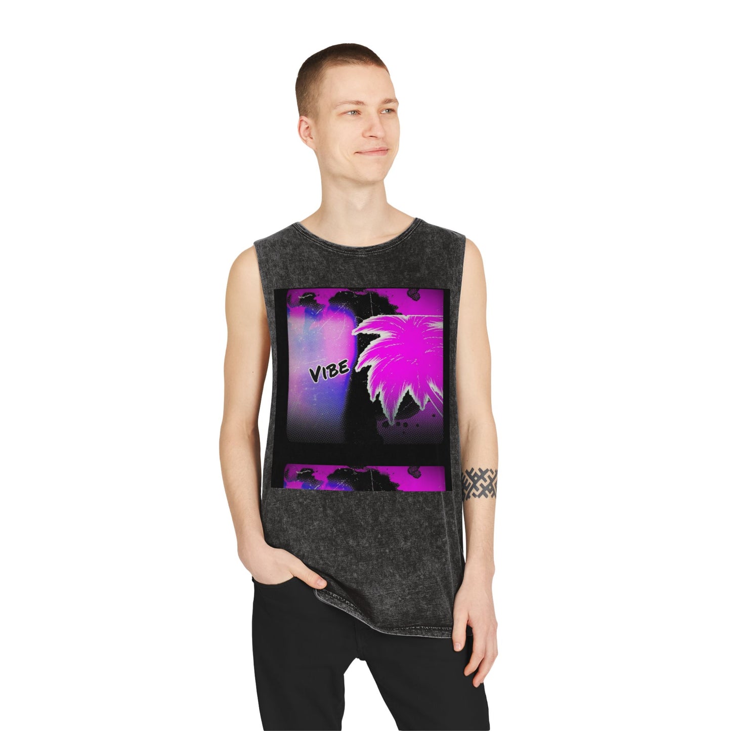 Trendy Stonewash Tank Top