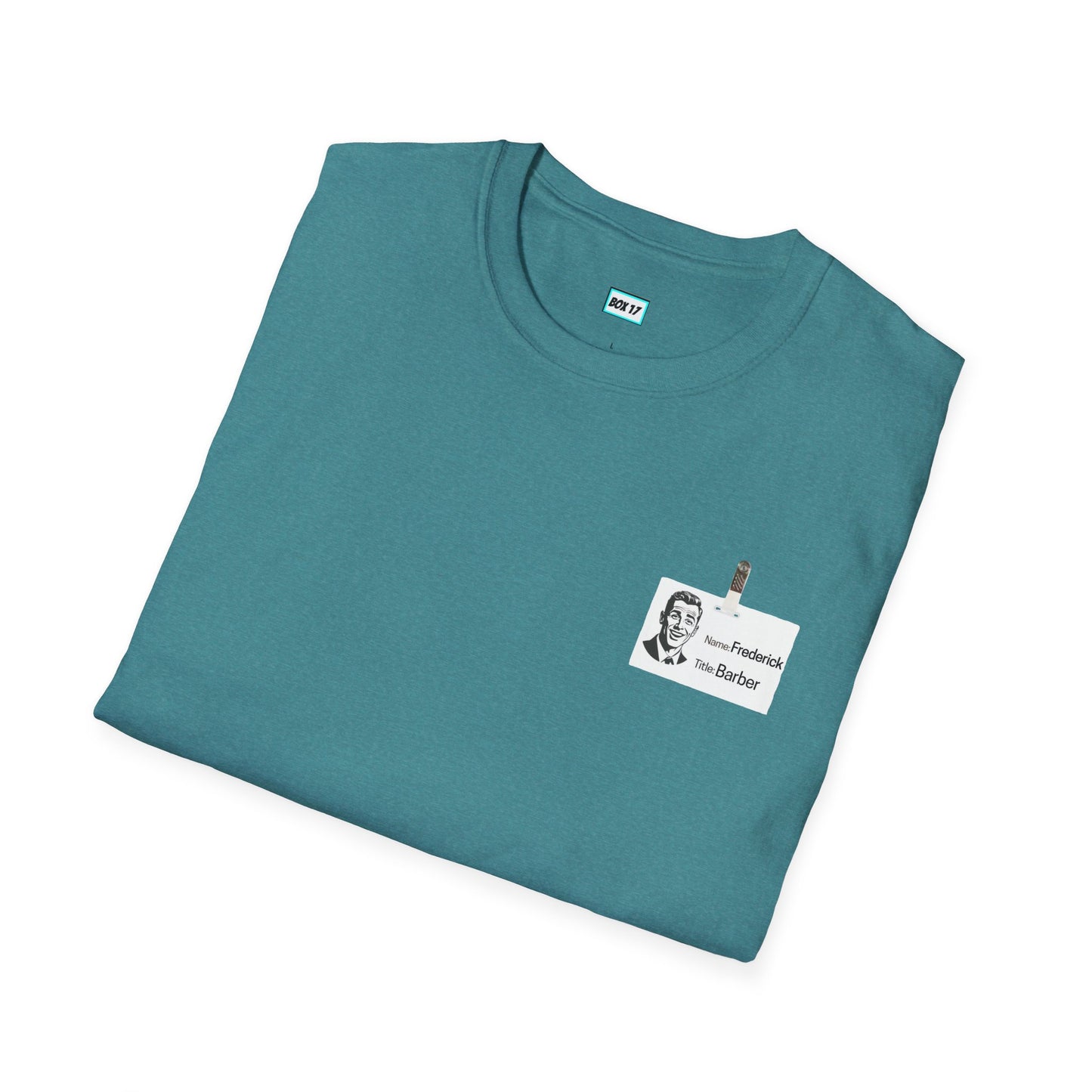 Fredrick the Barber T-Shirt with Vintage Barber Design, Funny Gift for Barbers, Men's Graphic Tee, Stylish Casual Wear