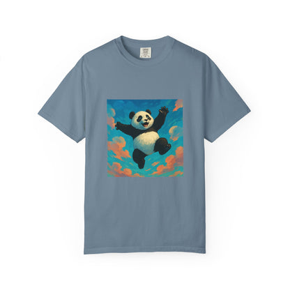 Playful Panda T-Shirt, Casual Tee, Animal Lover Gift, Unique Graphic Shirt, Fun Everyday Wear, Perfect for Kids and Adults