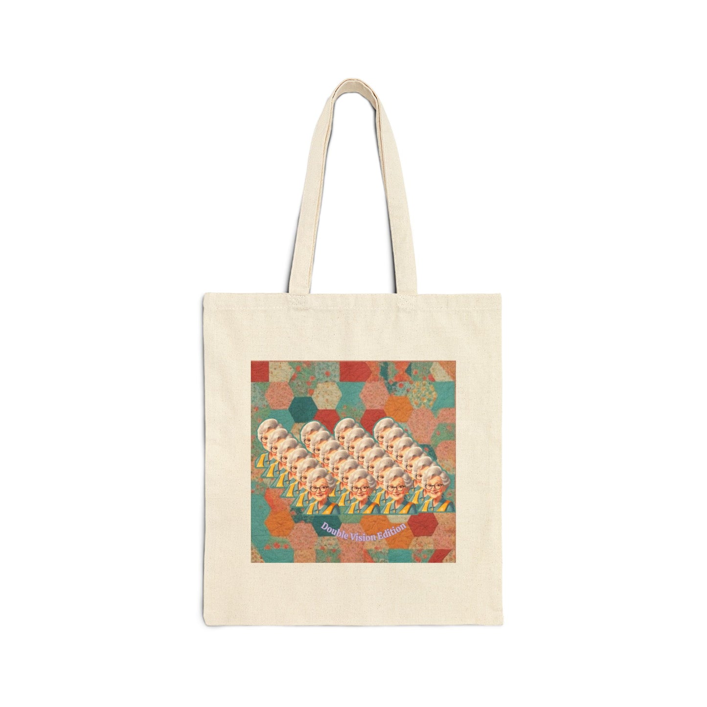 Colorful Patterned Cotton Canvas Tote Bag, Eco-Friendly Shopping Bag, Beach Tote, Art Lover Gift, Reusable Grocery Bag, Casual Bag
