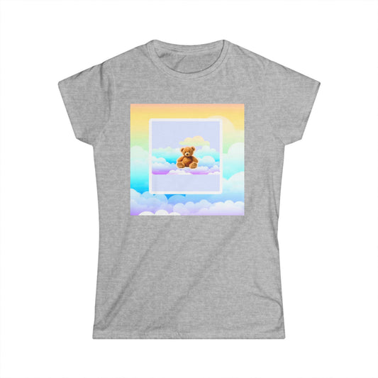 Pastel Cloud Teddy Bear Women's Tee