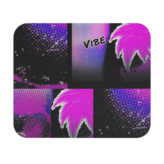 Vibrant Vibe Mouse Pad, Colorful Desk Accessory, Gamer Gift, Office Decor, Personalized Mousepad, Tech Accessories