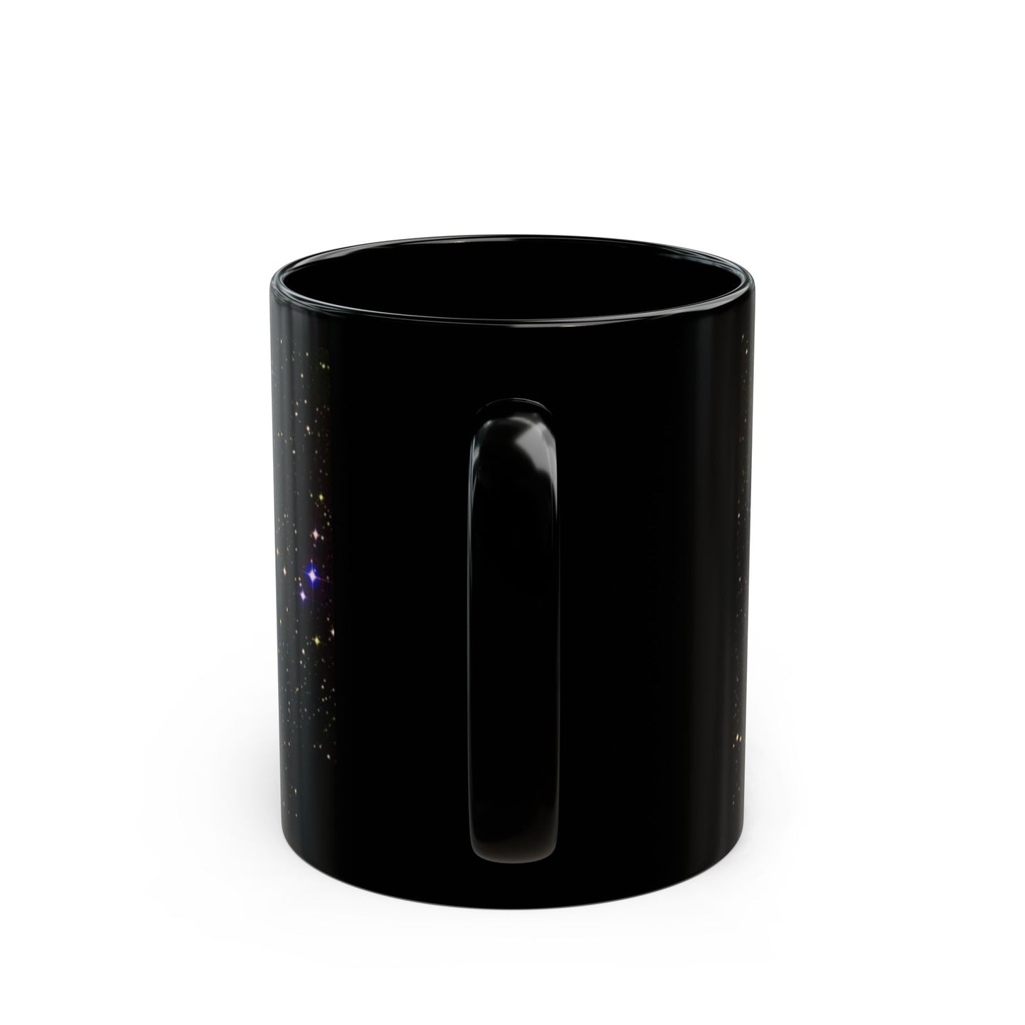 Cosmic Astronaut Mug | Space Lover Gift | Orbit Chasers Coffee Cup | Unique Black Mug for Astronomy Enthusiasts, Birthday, Housewarming