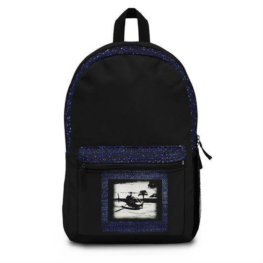 Stylish Backpack with Artistic Design, Unique School Bag, Trendy Travel Backpack, Personalized Gift, Functional Every Day Use