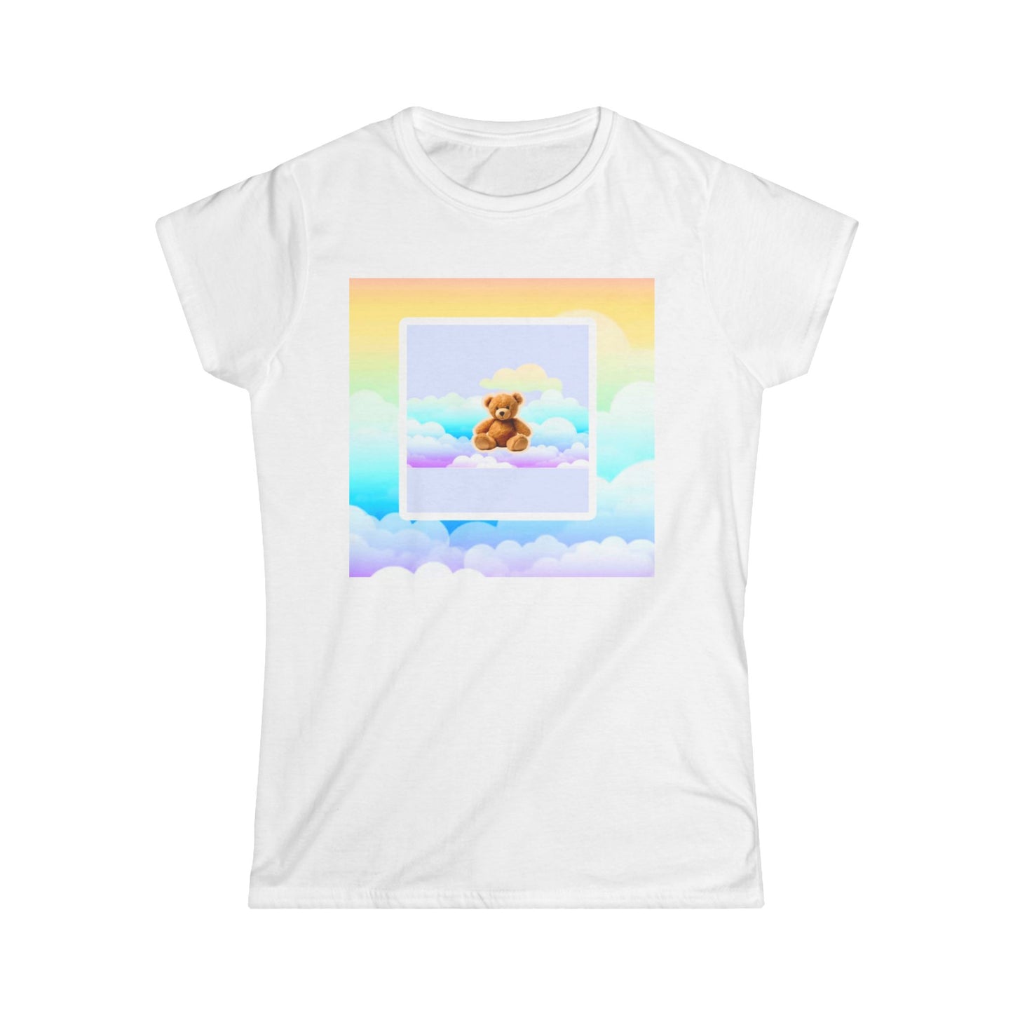 Pastel Cloud Teddy Bear Women's Tee