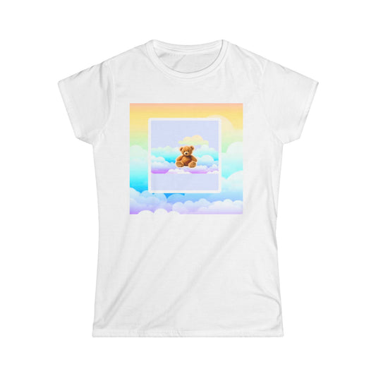Pastel Cloud Teddy Bear Women's Tee