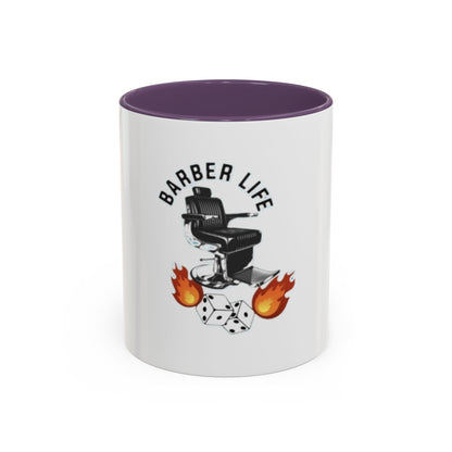 Barber Life Accent Coffee Mug