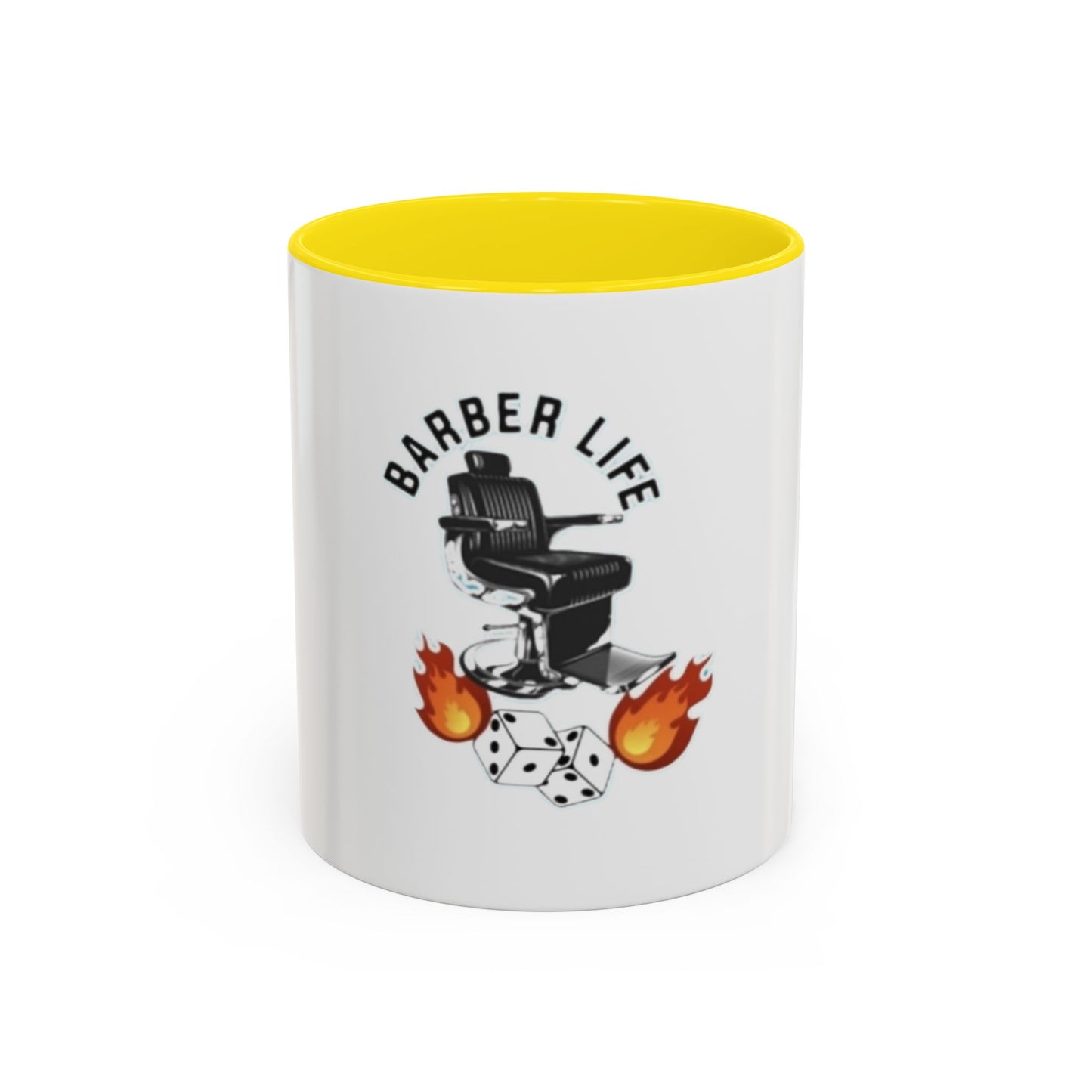 Barber Life Accent Coffee Mug