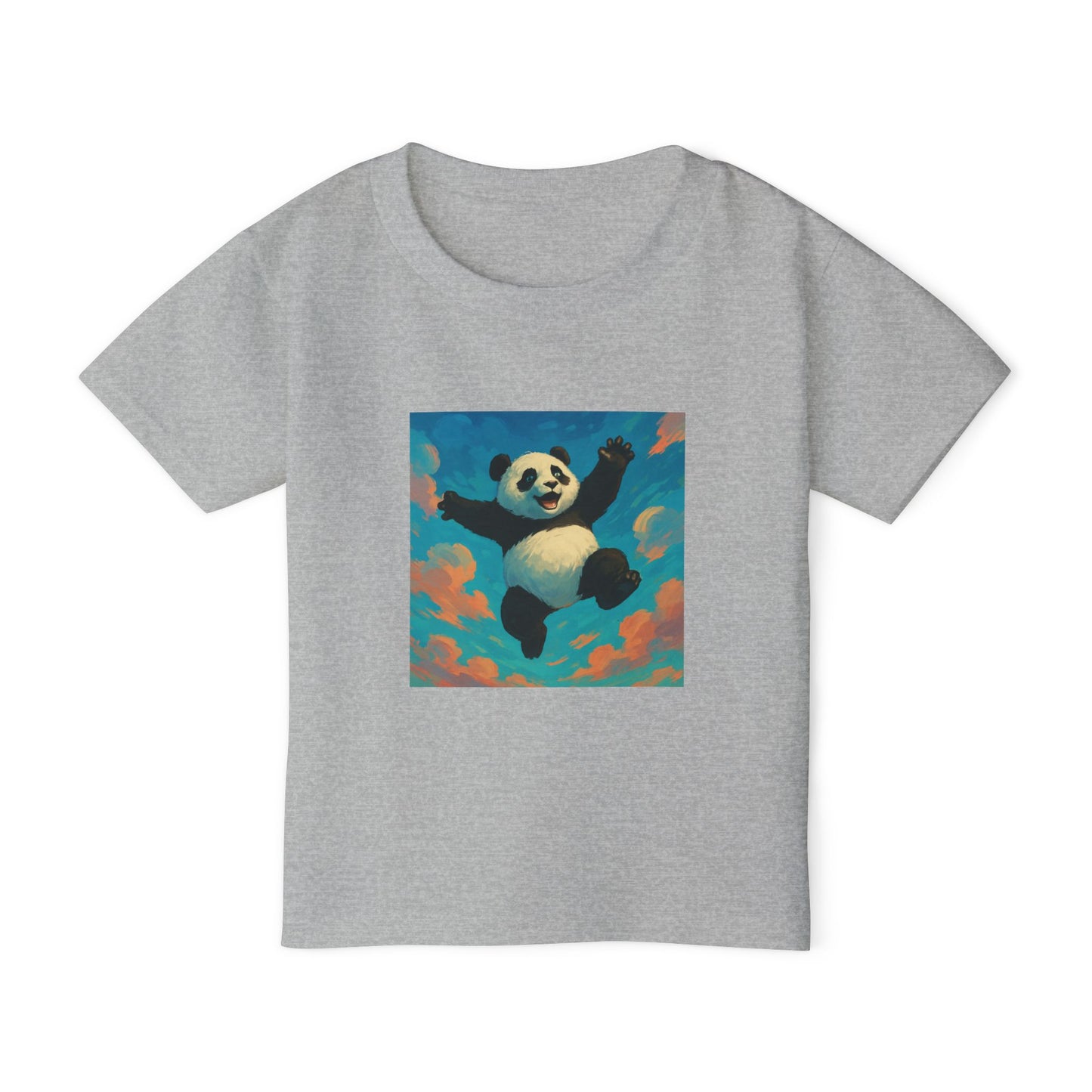 Cute Panda Toddler T-shirt, Adorable Kids Clothing, Gifts for Toddlers, Birthday Party Outfit, Playtime Shirt