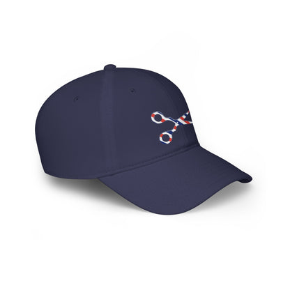 Cap with Fun Scissor Design.