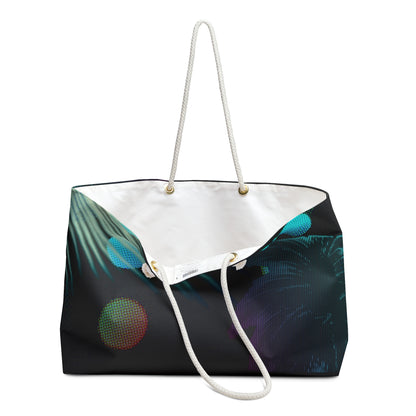 Tropical Vibes Weekender Bag | Travel Tote, Beach Bag, Weekend Getaway, Stylish Tote, Vacation Essentials