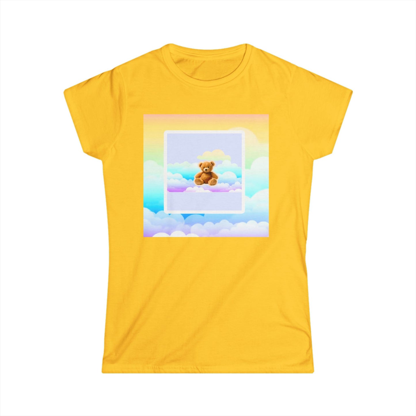 Pastel Cloud Teddy Bear Women's Tee