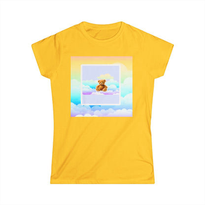 Pastel Cloud Teddy Bear Women's Tee