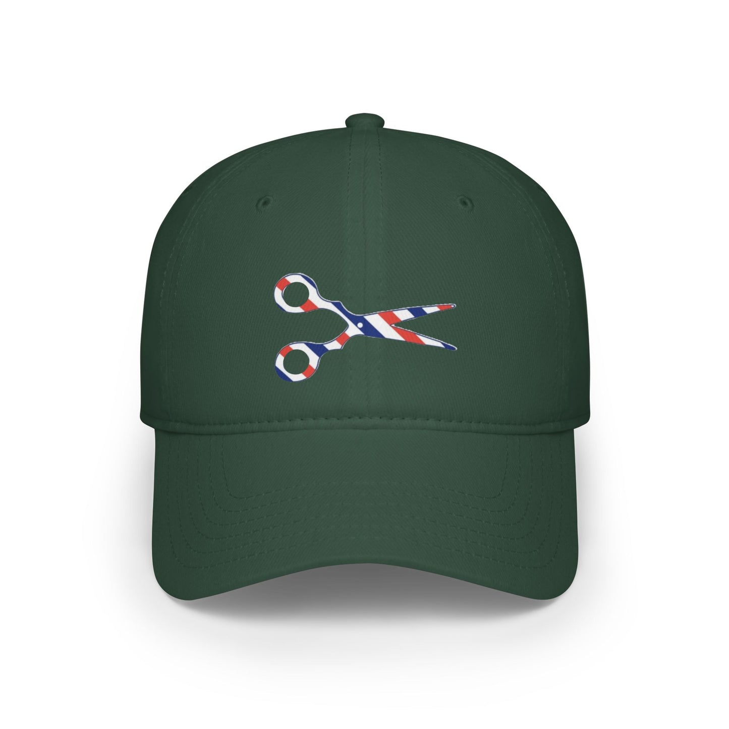 Cap with Fun Scissor Design.