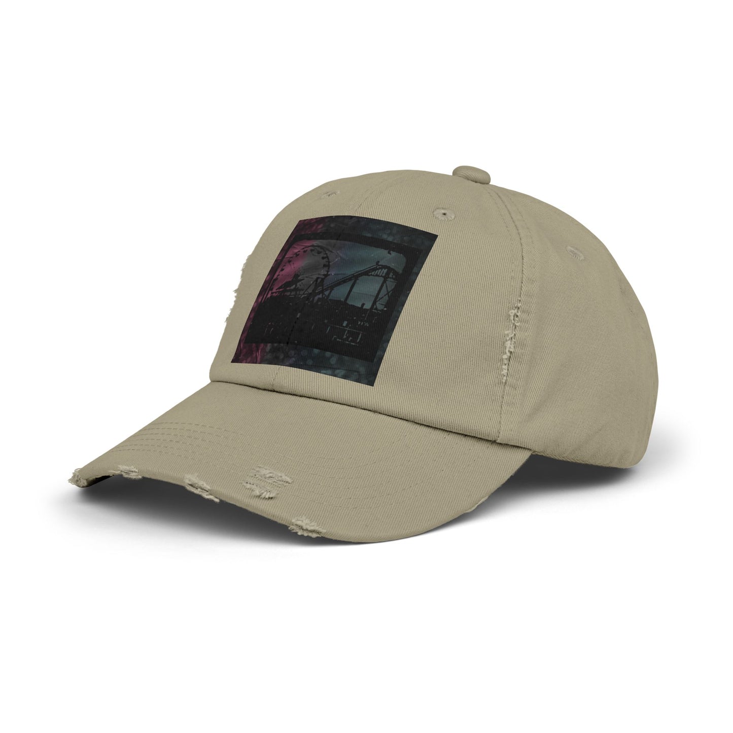 Cap with Retro Fairground Design.