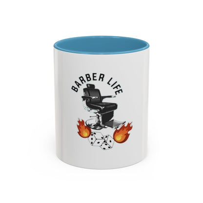 Barber Life Accent Coffee Mug