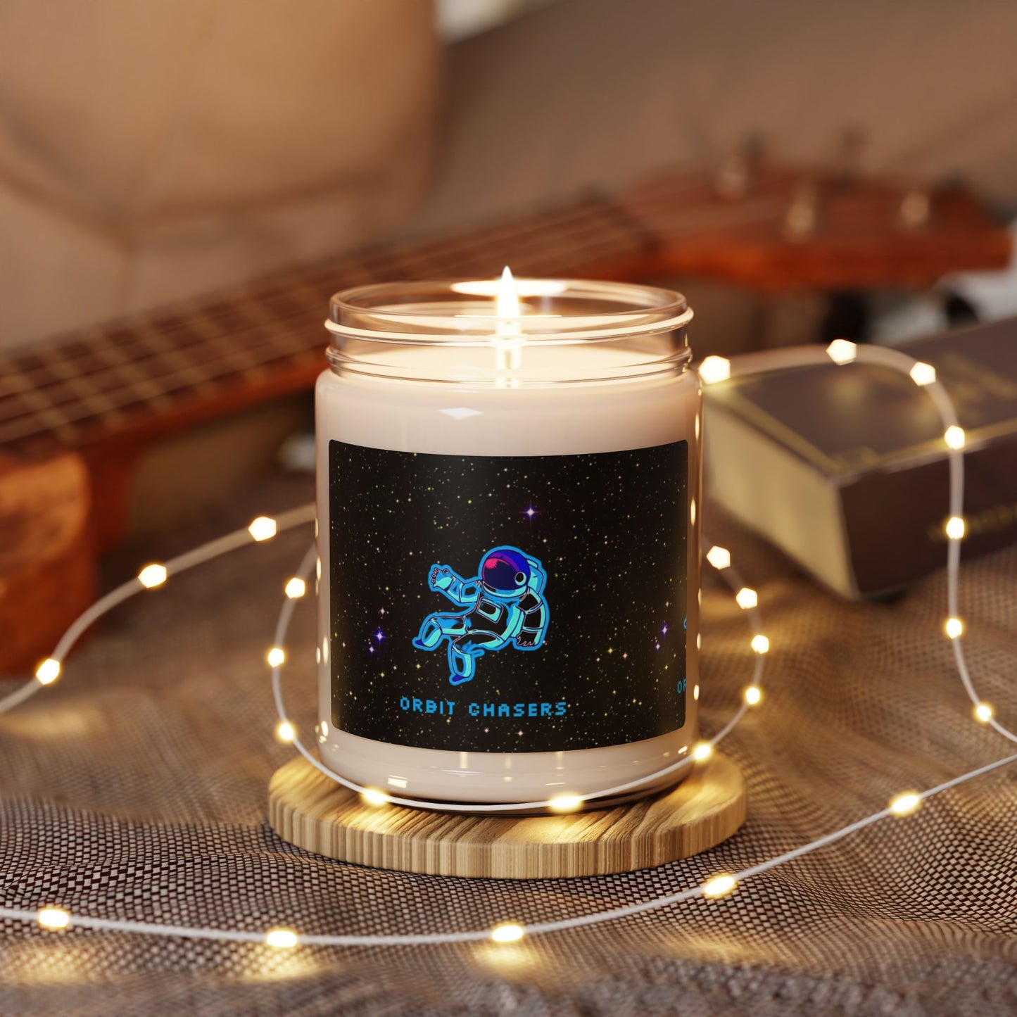 Galaxy Scented Soy Candle, Space Theme, Unique Gift for Astronomy Lovers, Home Decor, Relaxation, Birthday Candle, Eco-Friendly