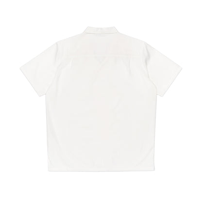 Barber Shirt with Barber Pole, Scissor and Comb logo