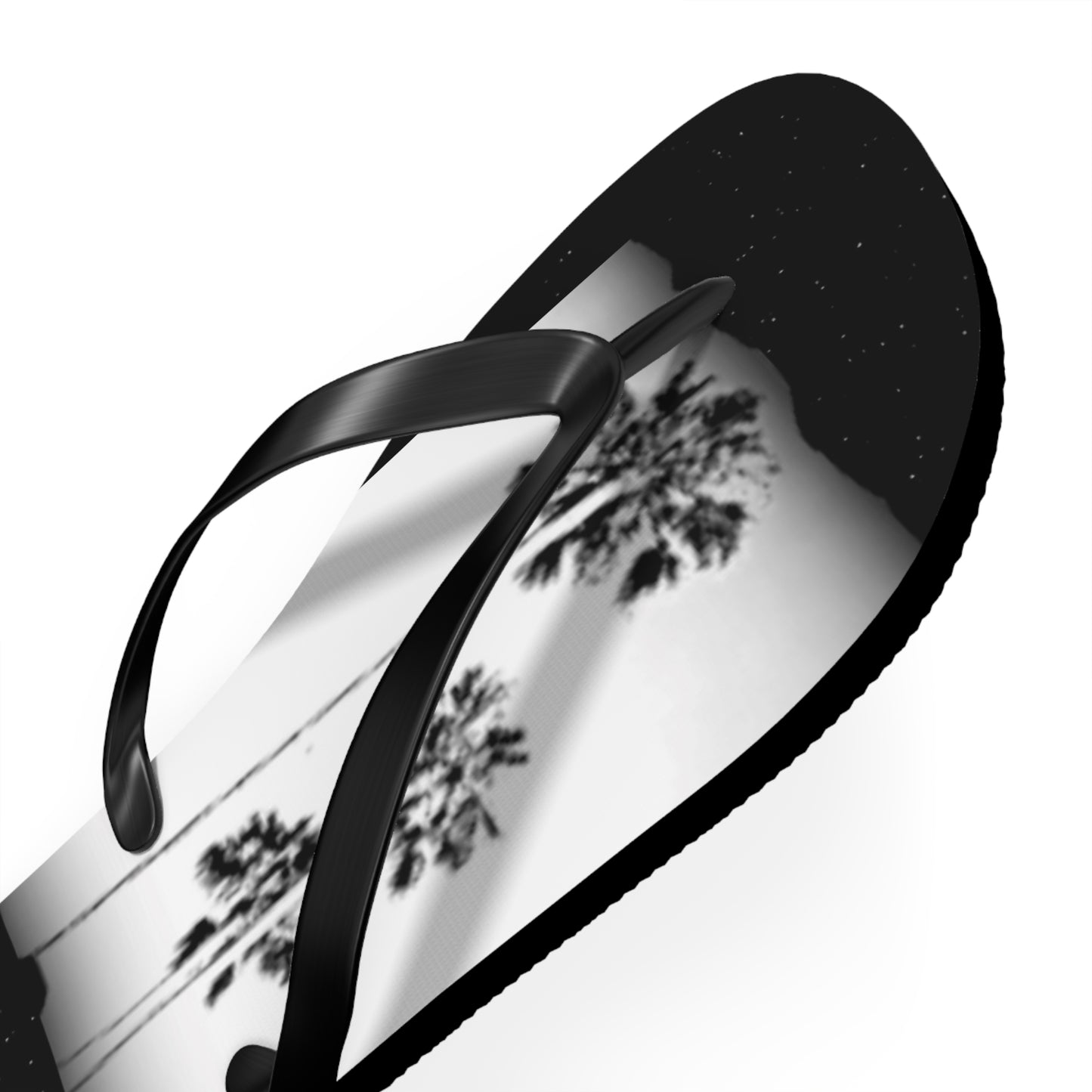 Chic Palm Tree Flip Flops, Summer Footwear, Beach Sandals, Vacation Slides, Poolside Accessories, Casual Summer Style