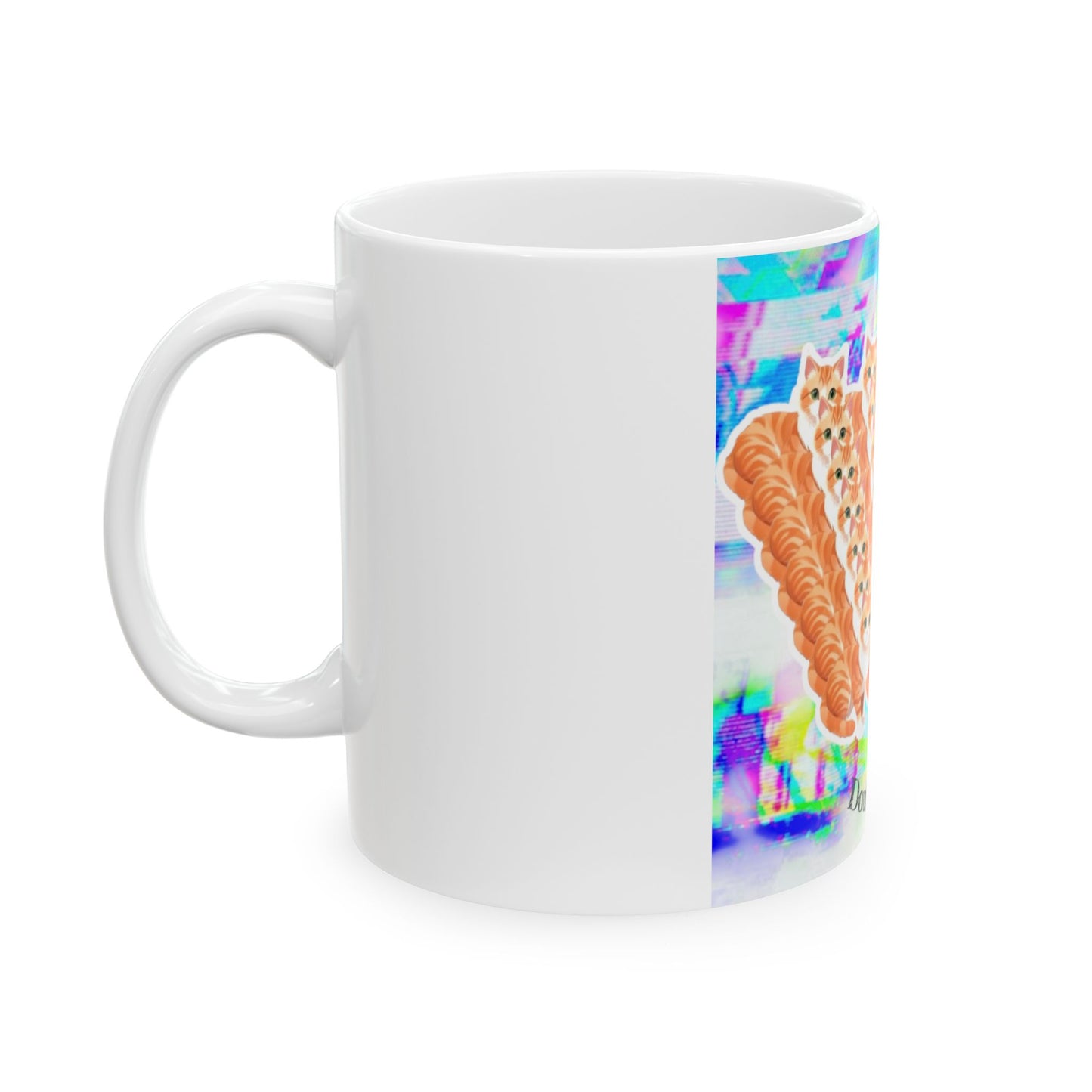 Cats Ceramic Mug, (11oz, 15oz)