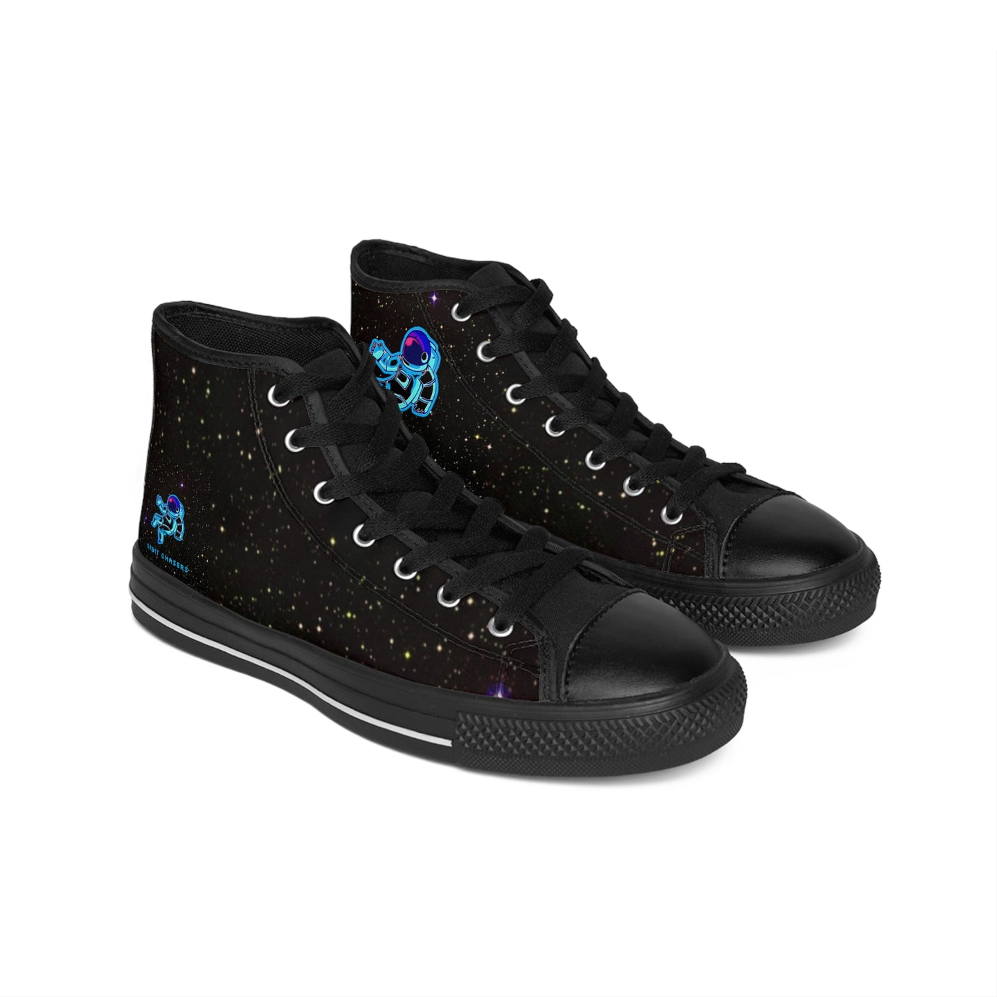 Galaxy-Inspired High-Top Sneakers | Cosmic Style for Space Lovers