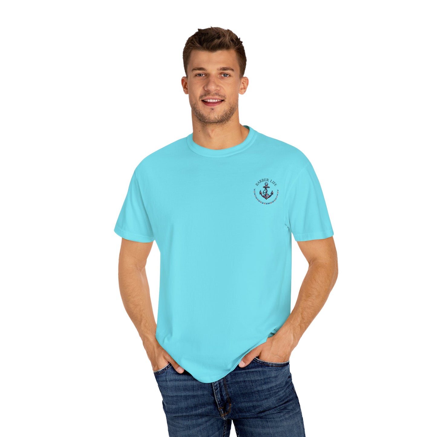 Nautical Anchor Garment-Dyed T-Shirt