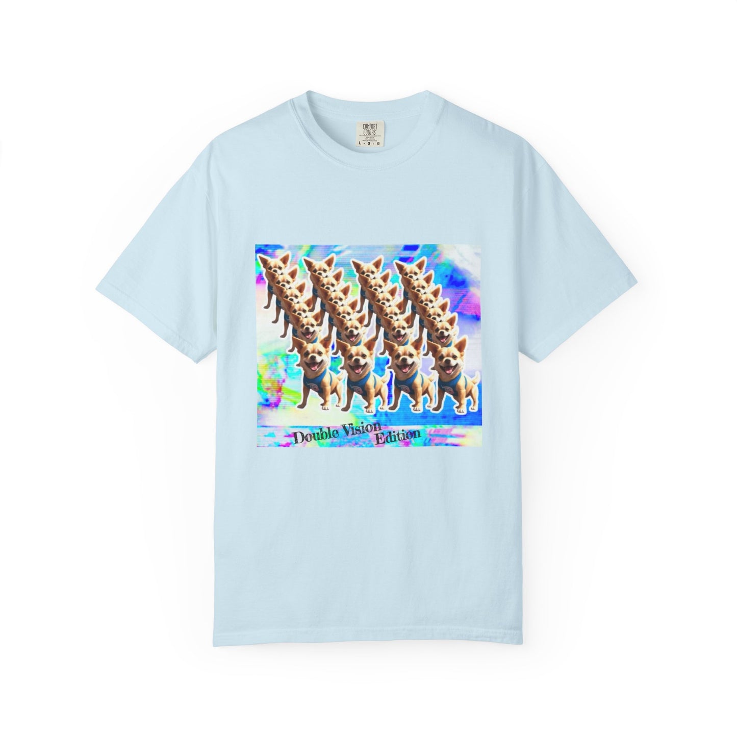 Vibrant Dog Lover Unisex T-shirt | Casual Wear, Pet-Themed Gift, Unique Graphic Tee, Fun Gift for Dog Owners, Colorful Art Shirt