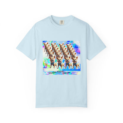 Vibrant Dog Lover Unisex T-shirt | Casual Wear, Pet-Themed Gift, Unique Graphic Tee, Fun Gift for Dog Owners, Colorful Art Shirt