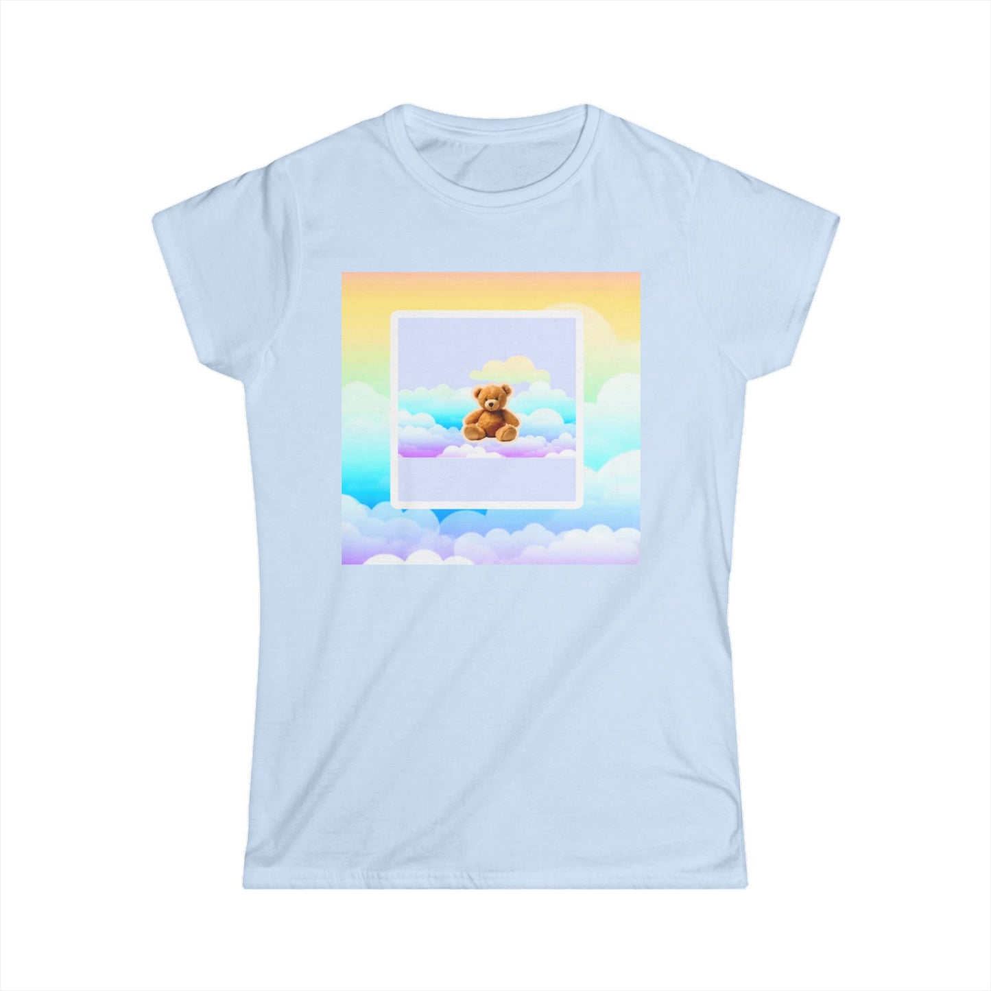 Pastel Cloud Teddy Bear Women's Tee