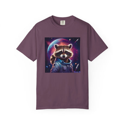 Cosmic Raccoon T-Shirt for Space Lovers
