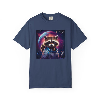 Cosmic Raccoon T-Shirt for Space Lovers