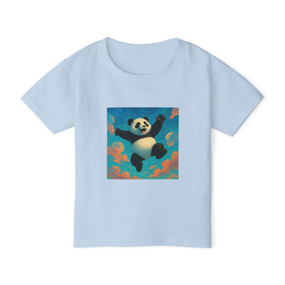 Cute Panda Toddler T-shirt, Adorable Kids Clothing, Gifts for Toddlers, Birthday Party Outfit, Playtime Shirt